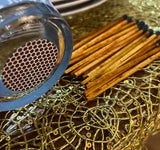 50 Matchsticks and Glass Bowl