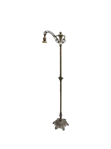 Antique Brass Floor Lamp
