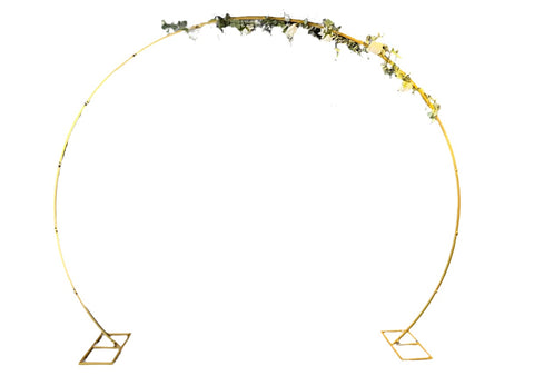 (Rental Only) Round Balloon Arch Flower Stand Photo Prop