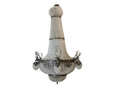 18 Light Dark Bronze Gazelle Chandelier