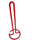 Vintage Red Metal Paper Towel Holder