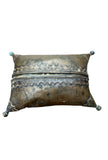 Vintage Brass Pillow Purse Box