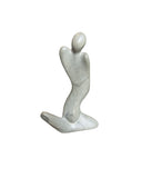 Vintage Soapstone Figurative Sculpture, Signed