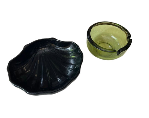 Vintage Pair of Ashtrays Pfaltzgraff