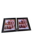 African American Family in Frame, Pair