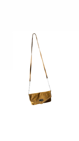 Light Brown Leather Nine West Crossbody Purse