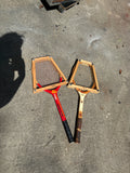Vintage Pair of Wooden Wilson Tennis Rackets