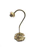 Vintage Brass Tulip Style Table Lamp