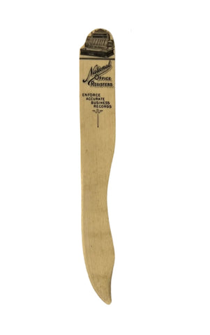Antique National Office Registers Celluloid Letter Opener