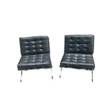 Mid-Century Modern Chrome Italian Chairs