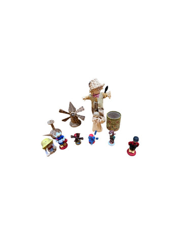 Holland Windmill Collection Movie Props- Set of 11