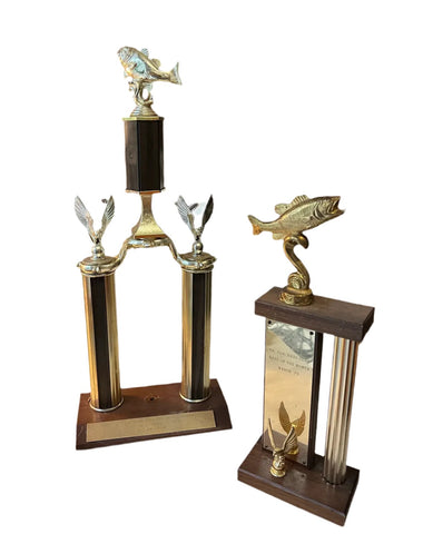 1970s Bass Trophy Pair
