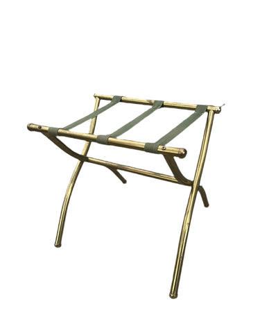 Vintage Rare Brass Luggage Rack