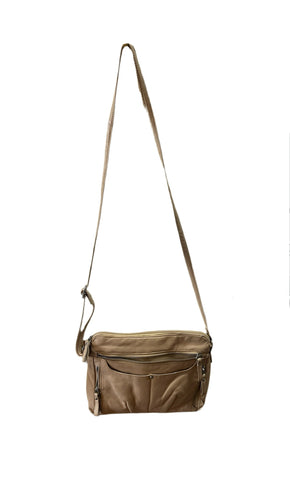 Tan Leather Crossbody Great American Leather Works Purse