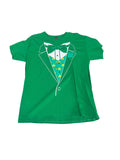 St. Patrick's Day Suit Style Green T-Shirt, Size L
