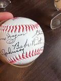 Vintage Pair baseballs 1936 first Hall of Fame election