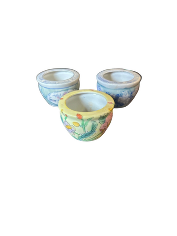 Miniature Asian Chinoiserie Planters