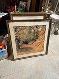 Framed Photo of Bridge in the Fall