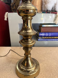 Vintage Brass Stiffel Table Lamp