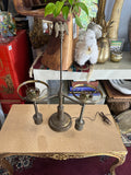 Vintage Brass Americana Lamp with Eagle Accents