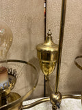 Vintage Brass Oil Lamp Style