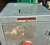 Vintage Children's Piggy Bank Safe Design
