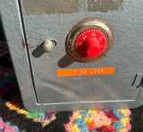 Vintage Children's Piggy Bank Safe Design