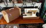 Vintage Working Singer Sewing Machine and Cover