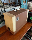 Vintage Working Singer Sewing Machine and Cover