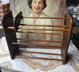 90's Wooden Country-Core Cd Holder Stand