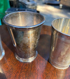 Kentucky Derby Collection of Silver Plated Cups- Set of 7