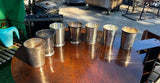 Kentucky Derby Collection of Silver Plated Cups- Set of 7