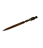 1970s England Brass Letter Opener Pineapple Design