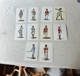 Collection of Colonial Soldier Post Cards- Set of 10