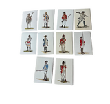 Collection of Colonial Soldier Post Cards- Set of 10