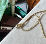 Vintage Rustic Style Milk Glass Table Lamp