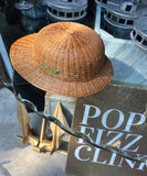 Vintage Wicker Woven Sun Hat