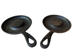 Pair of Cabin Style Cast-Iron Donut Makers