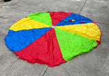 Colorful Children's Play Parachute and Balls- Set of 11