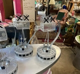 (Rental Only) Metal Mini Movie Camera Tea Light Holder- Set of 6