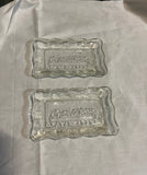 The Last Supper Pair of Glass Plates