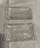 The Last Supper Pair of Glass Plates