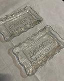 The Last Supper Pair of Glass Plates