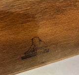 Vintage Wooden Hand Painted Bread Box