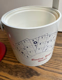 Fun vintage bowling themed ice bucket