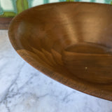 1970s American Walnut Wooden Bowl - FREE SHIPPING!