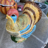 1970s Ceramic Turkey Bowl With Lid - FREE SHIPPING!