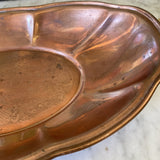 1970s Oblong Copper Catchall Dish - FREE SHIPPING!