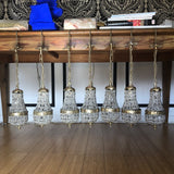 1970s Pendant Cluster Chandeliers - Set of 5 - FREE SHIPPING!