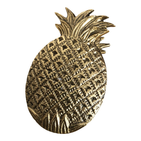 1970s Vintage Brass Pineapple Clip - FREE SHIPPING!
